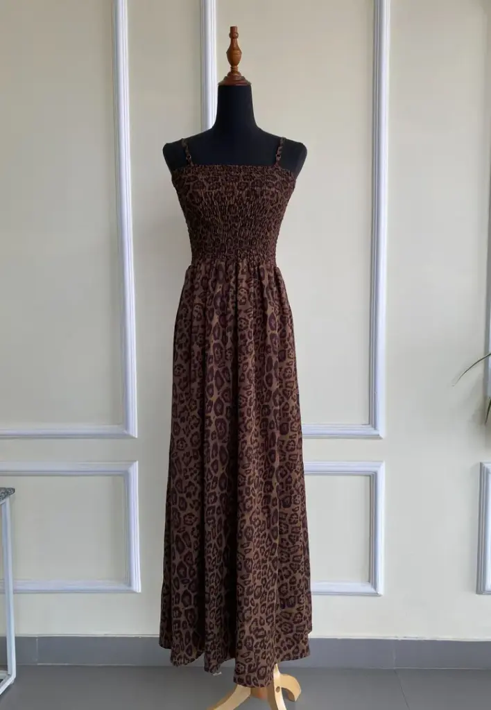 HB SS25-260 LEO MAXI DRESS