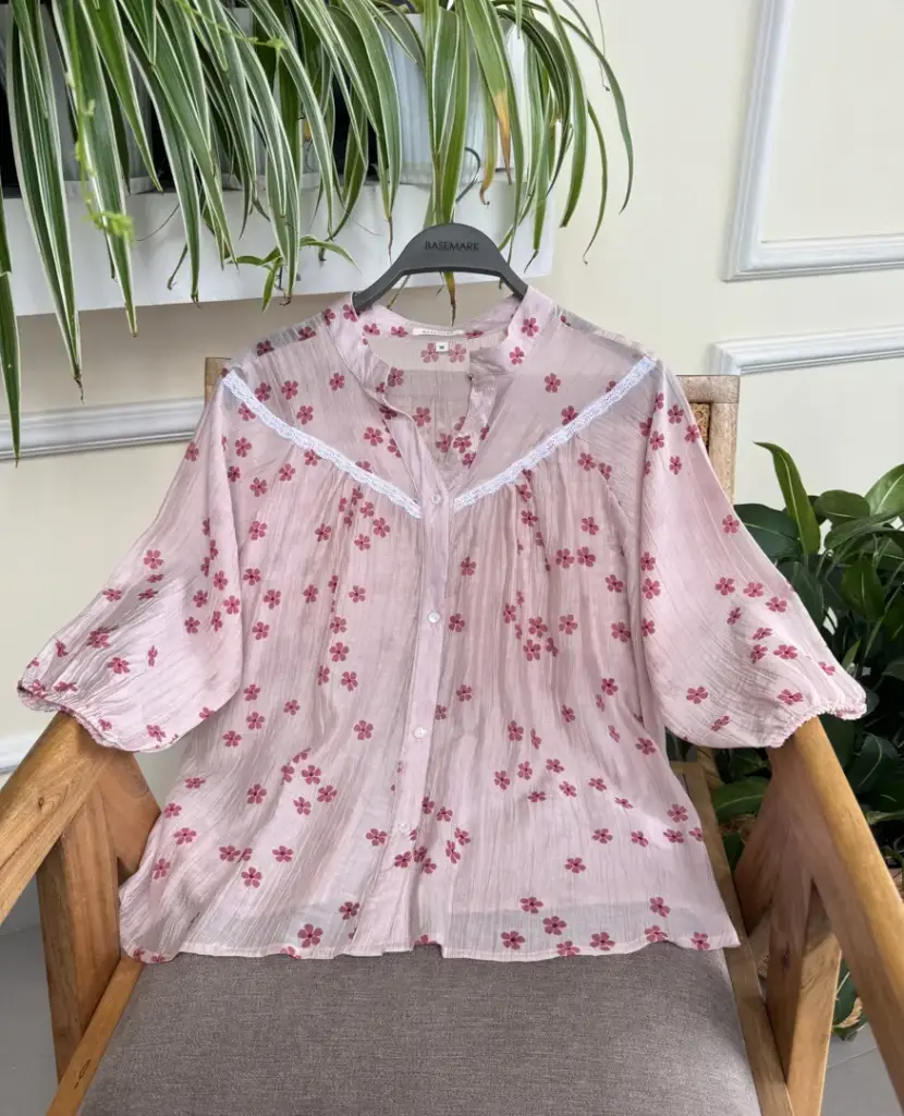 BMO SS25-46 PRINTED FLORAL TOP