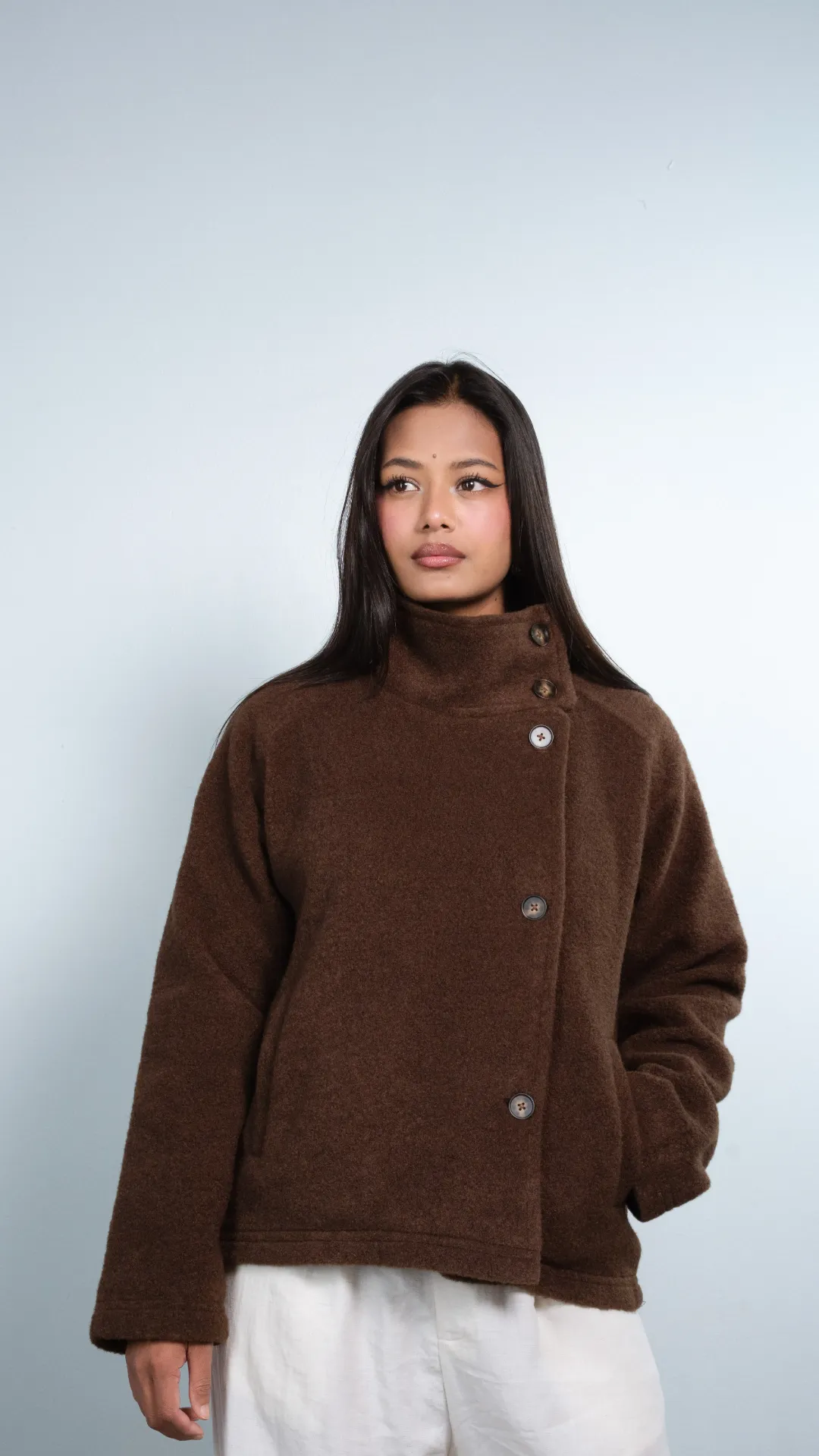 HB AW25-96 TEDDY PEACOAT