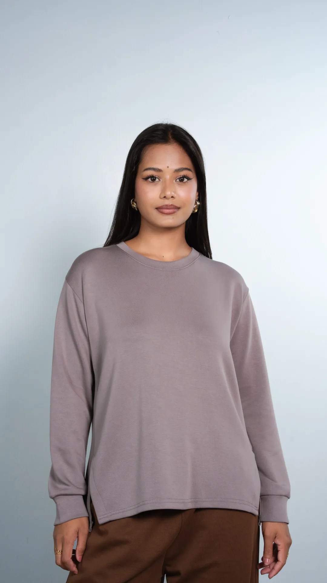 HB AW25-73 SLIDE SLIT SWEATSHIRT