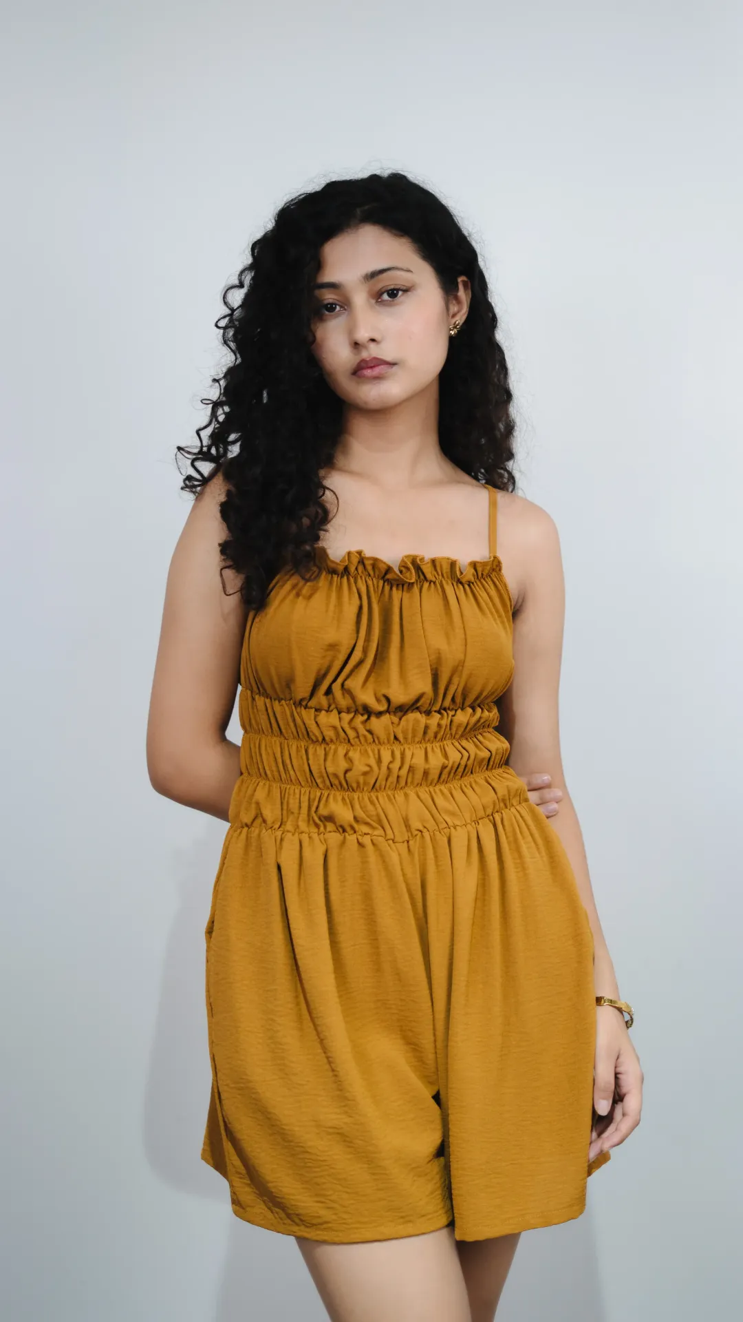 BMKS SS26-04 SOLID ROMPER