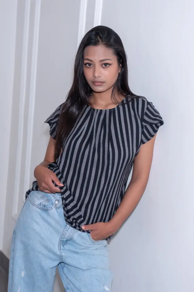 HB SS26-88 NIRA BLOUSE TOP