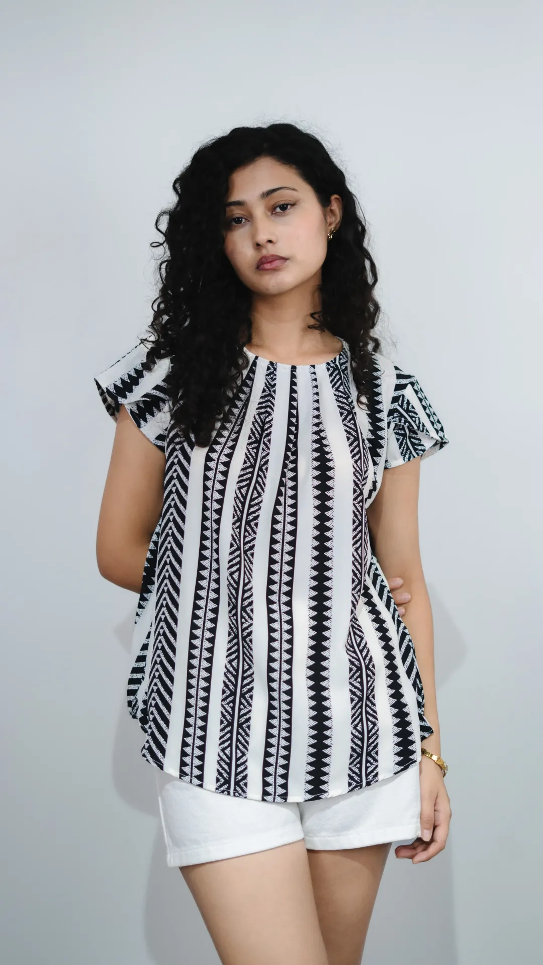HB SS26-88 NIRA BLOUSE TOP