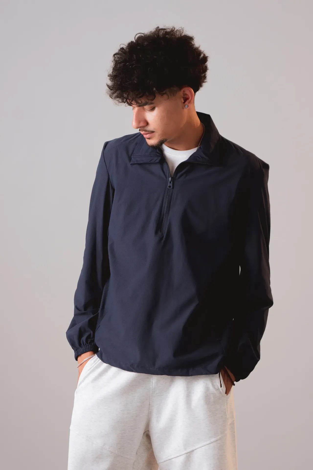 BMD SS26-06 QUARTER ZIP OUTER