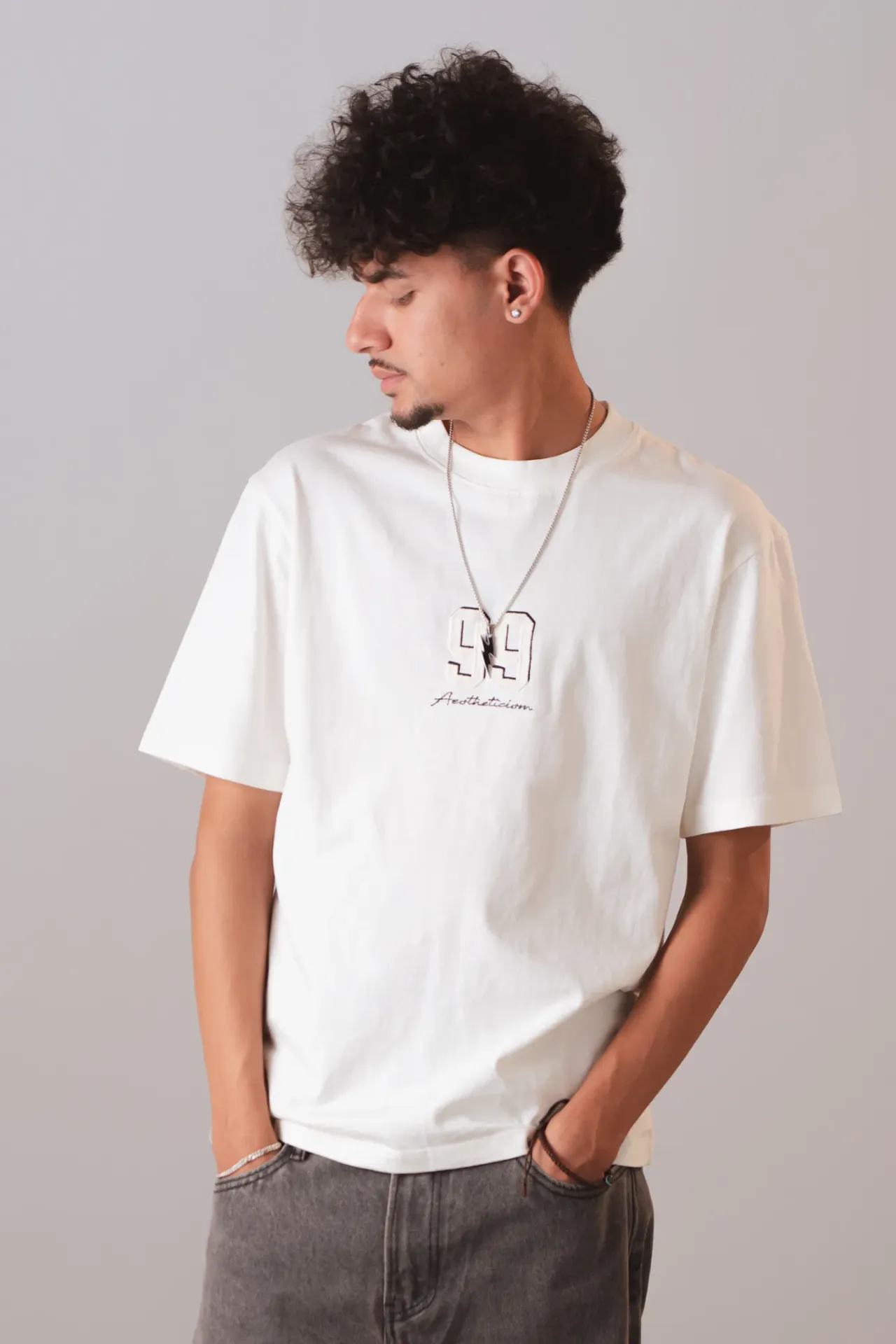 3.68902 1906 T-SHIRT (CREAM, M)