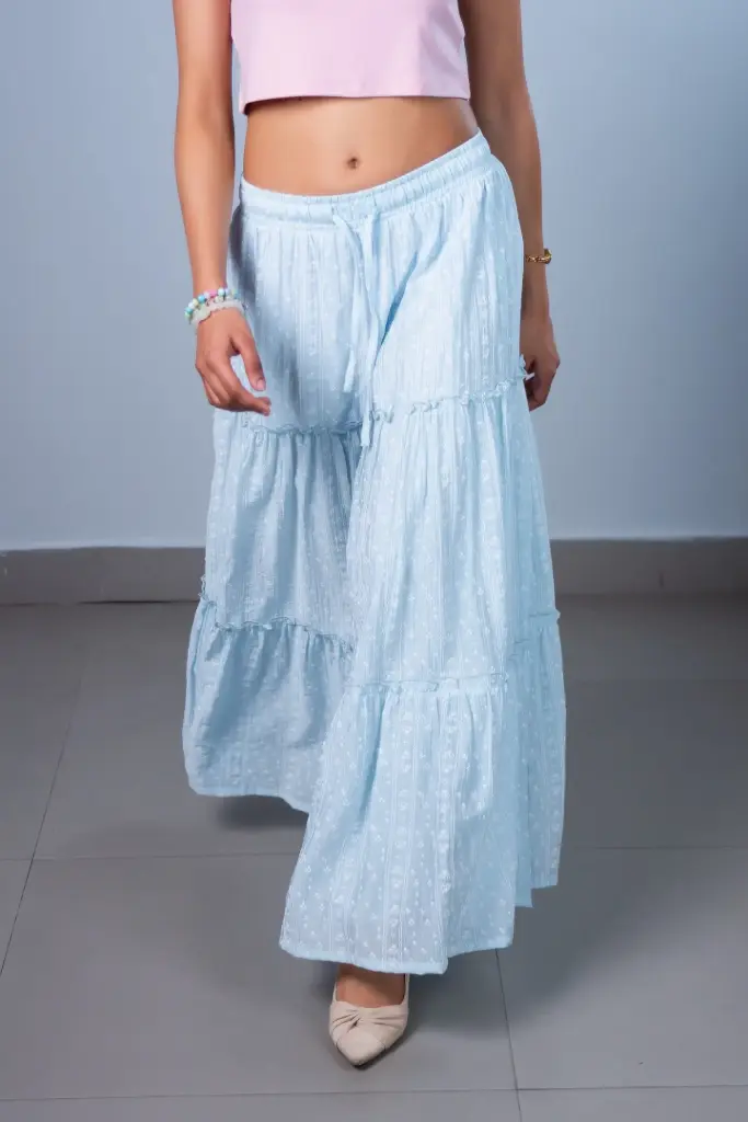 HB SS26-159 SOFT BLOOM SKIRT