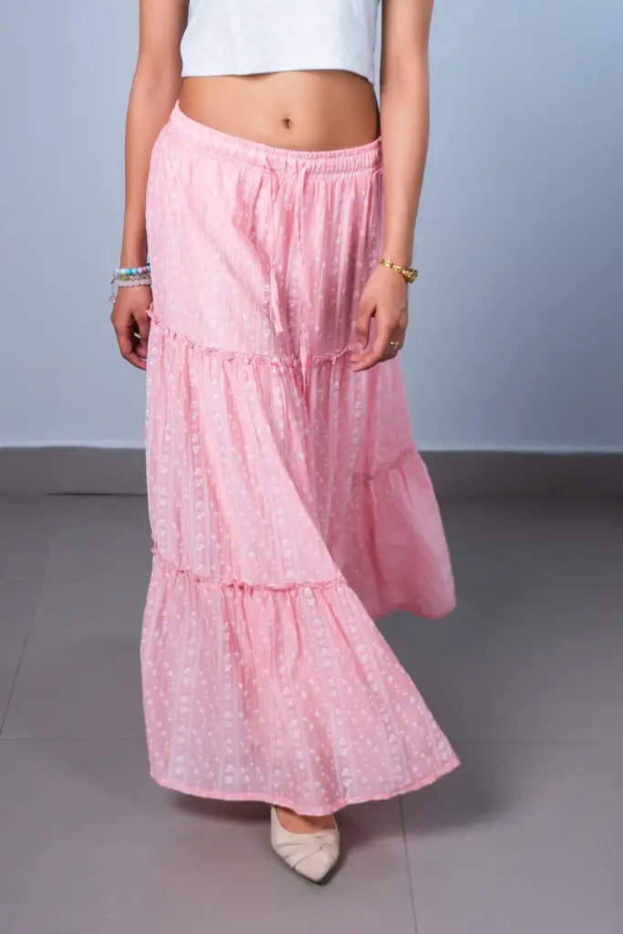HB SS26-159 SOFT BLOOM SKIRT