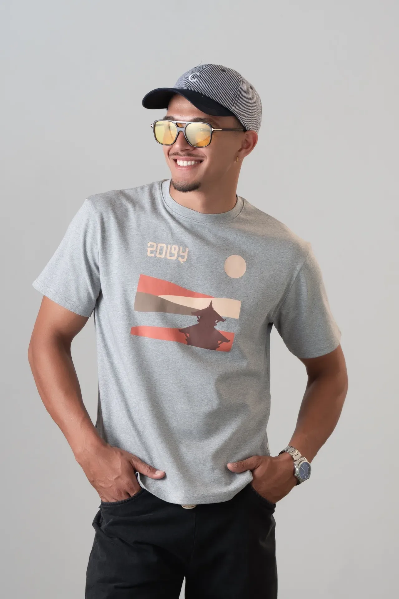 HBM SS26-12 MANDIR GRAPHIC TEE