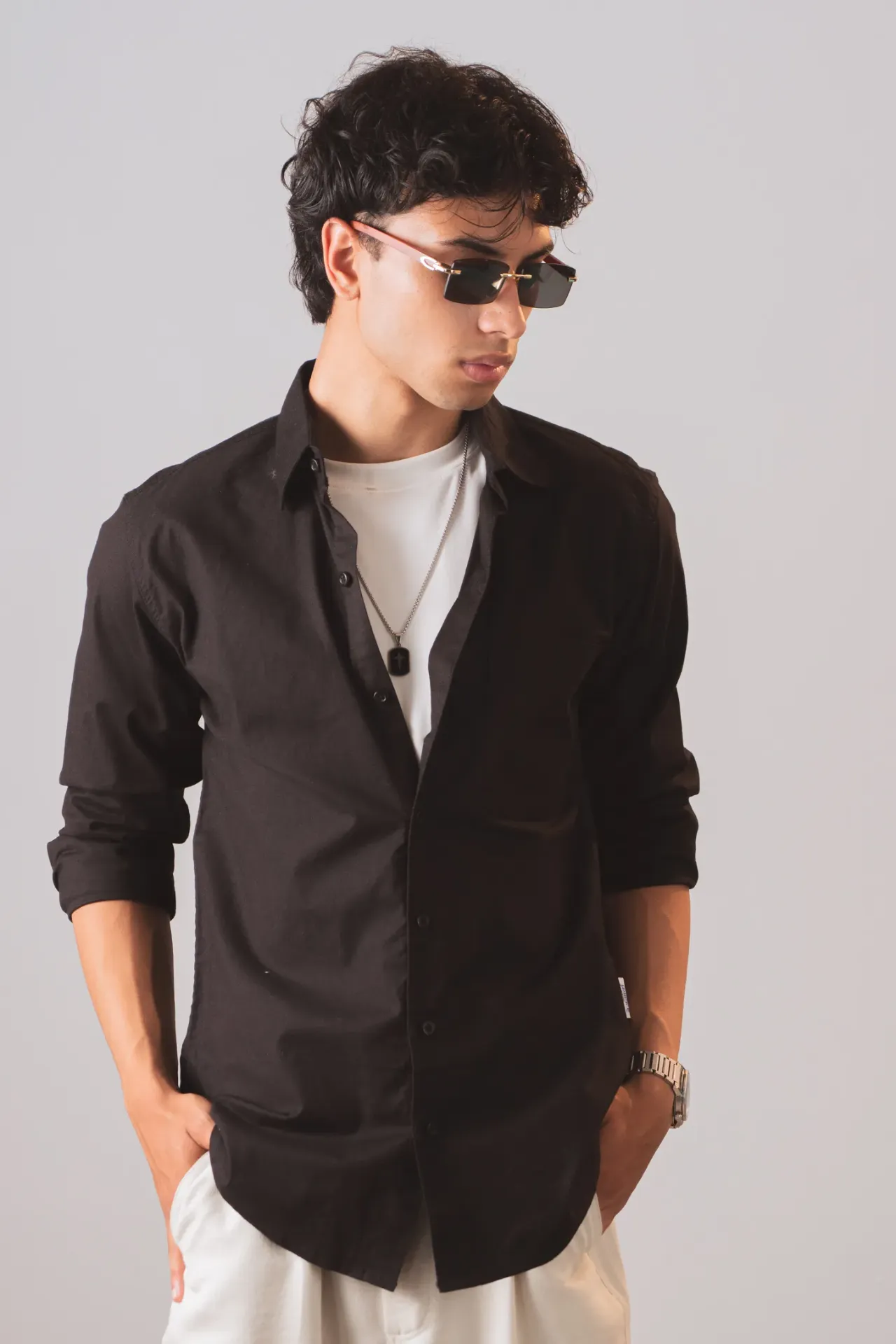 BMNL SS26-13 OXFORD RELAXED SHIRT