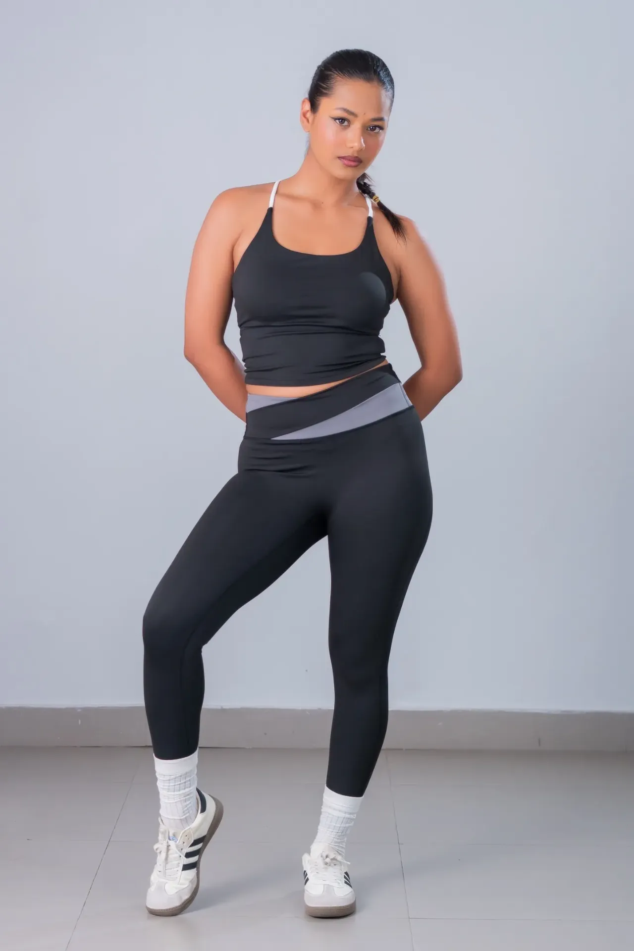JYMB005 LEGGINGS BRA SET