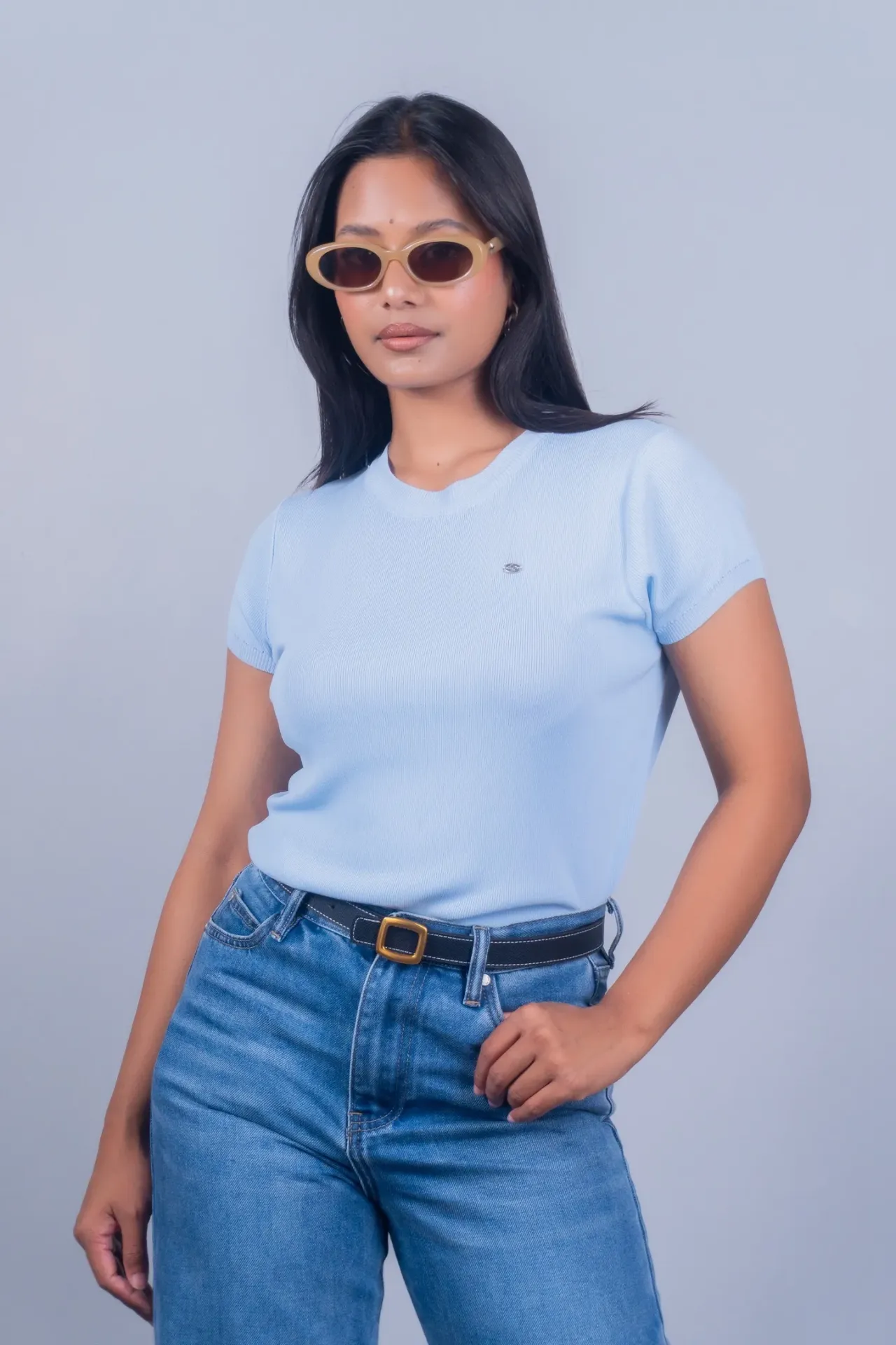 55322 ACRYLIC HALF TEES