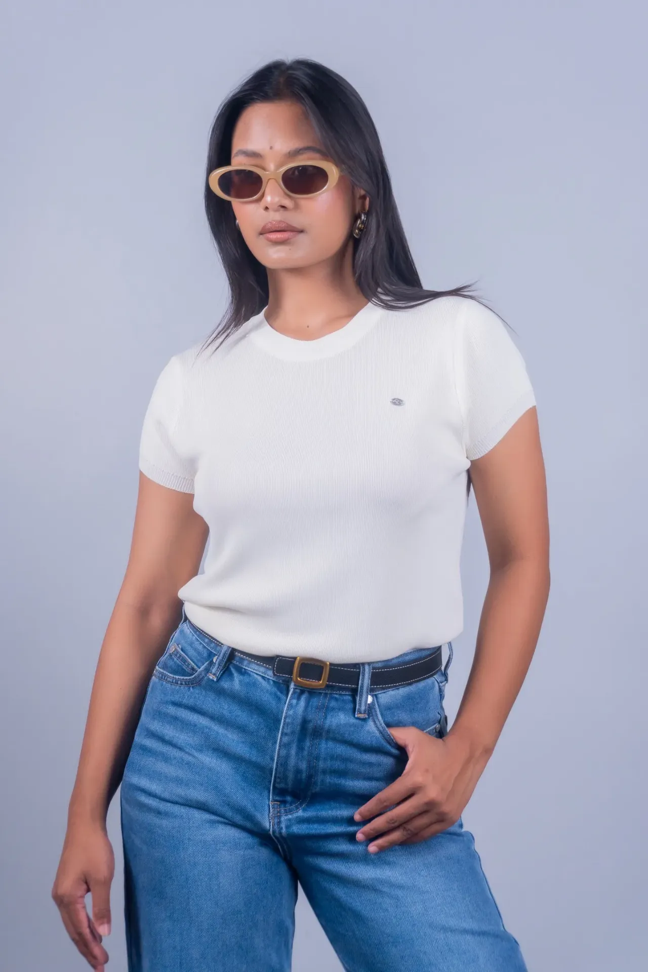 55322 ACRYLIC HALF TEES