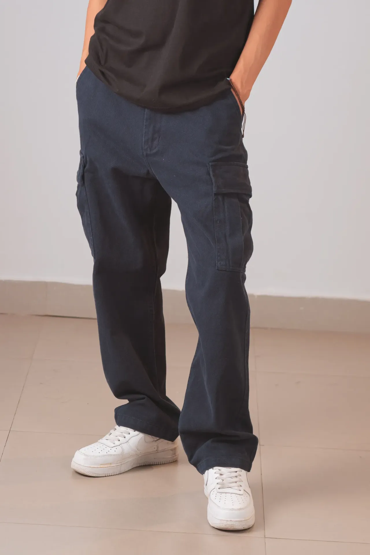 3.95800 BMMO SS26-16 MUGU CARGO PANT (NAVY BLUE, 29)