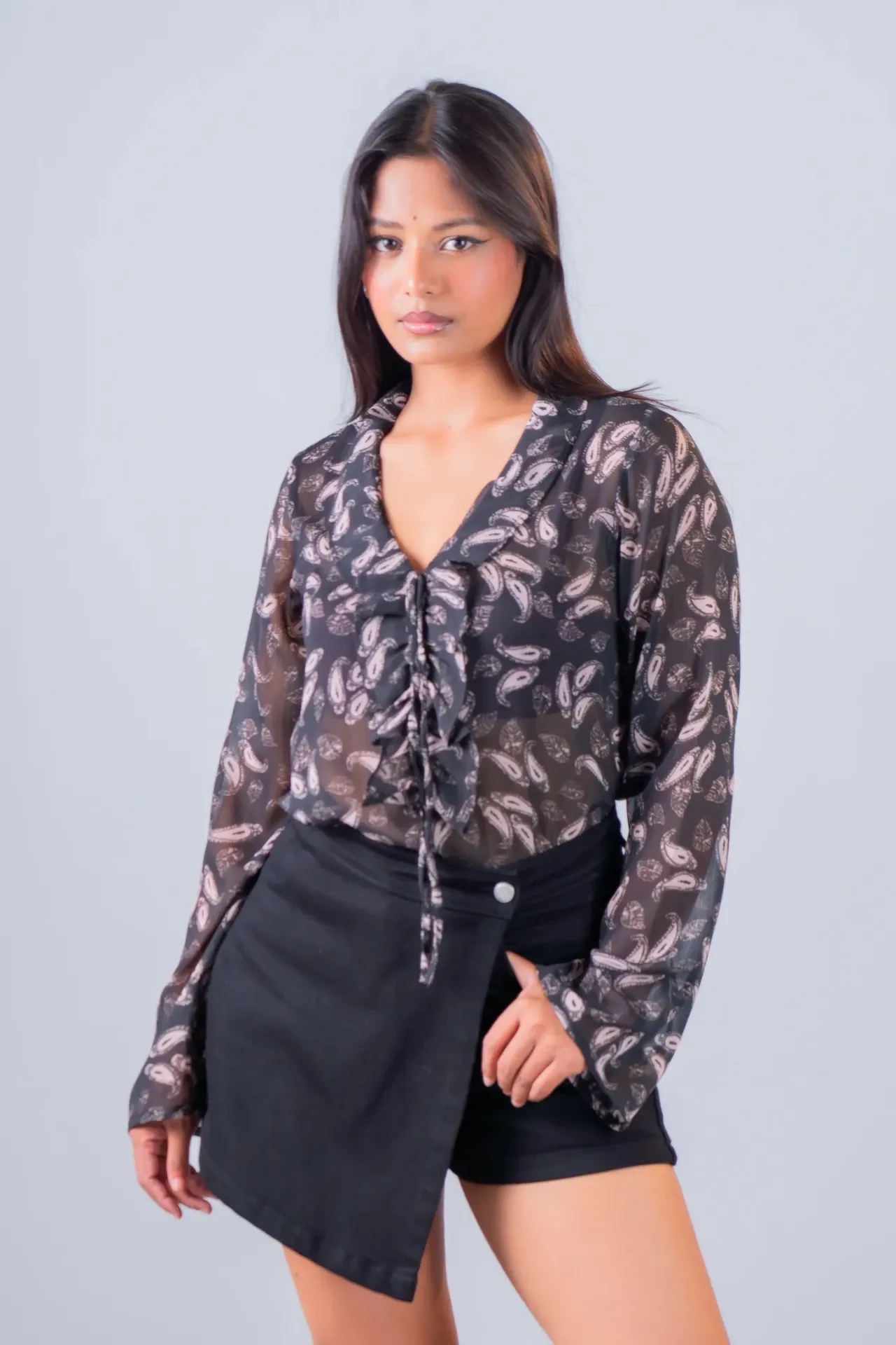 BMKS SS26-20 PAISLEY TOP