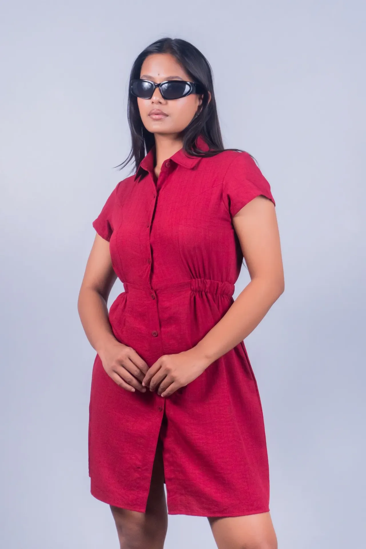HB SS26-225 MAYA SHIRT DRESS