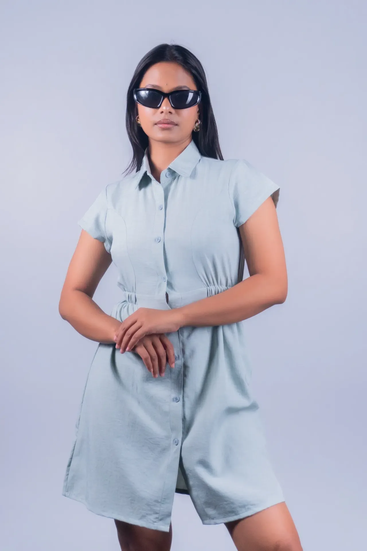 HB SS26-225 MAYA SHIRT DRESS