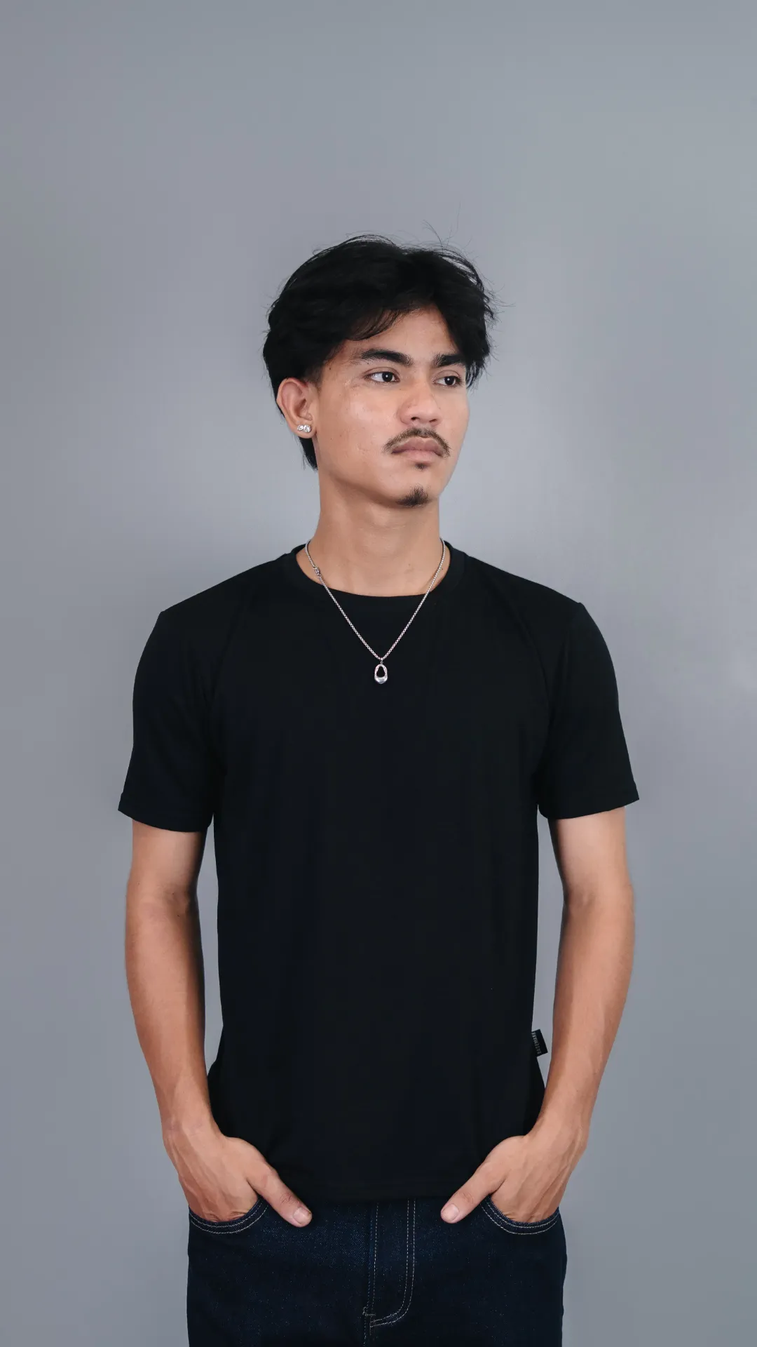3.98372 HBM SS26-62 GURANS TEE (BLACK, S)