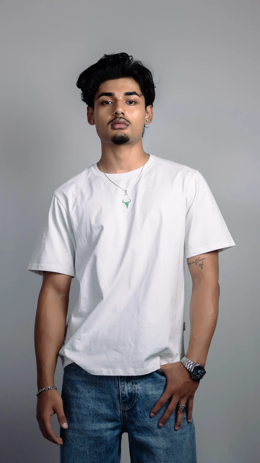 3.98421 HBM SS26-66 MANANG GRAPHIC TEE (WHITE, S)