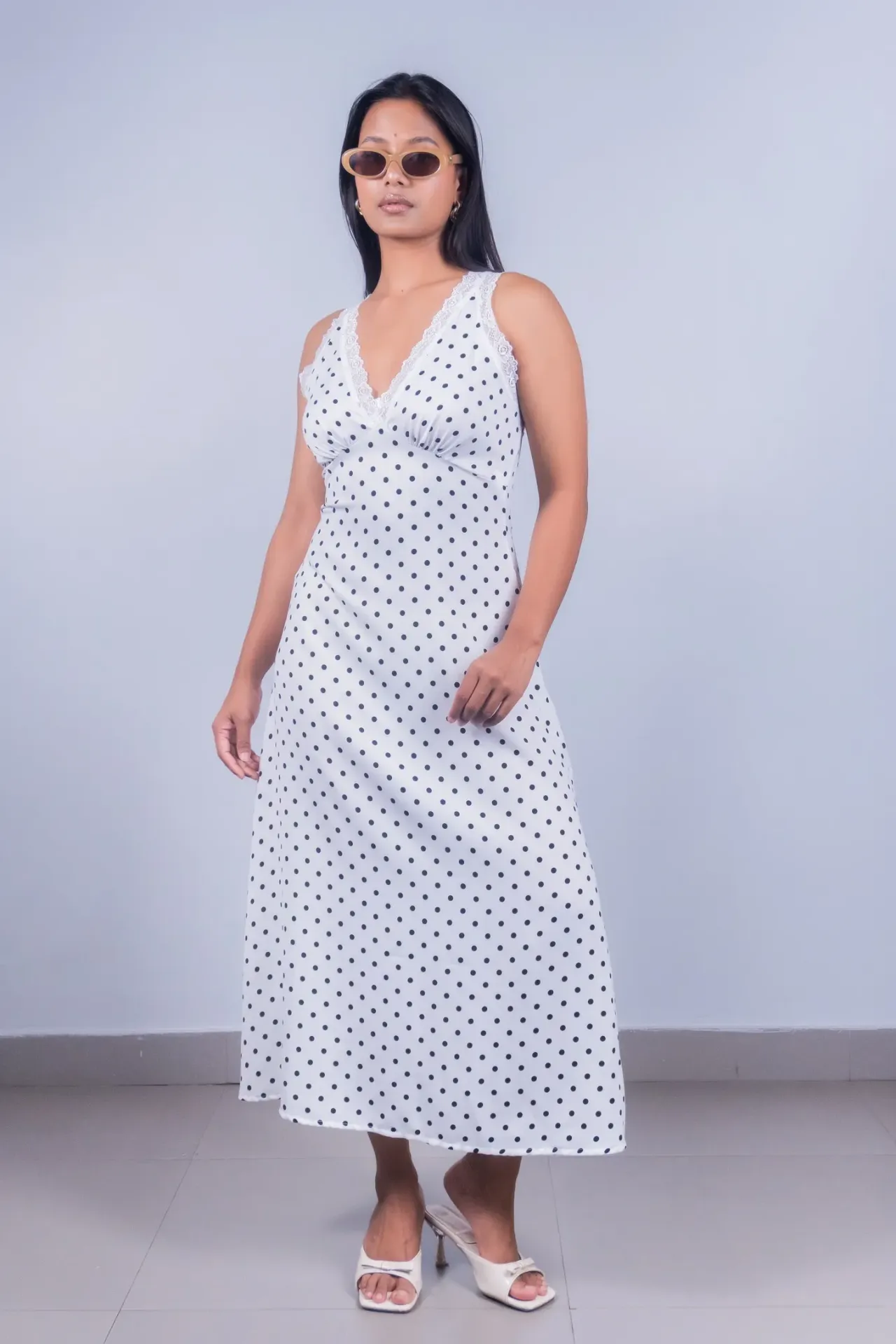 HB SS26-263 POLKA DREAMY DRESS