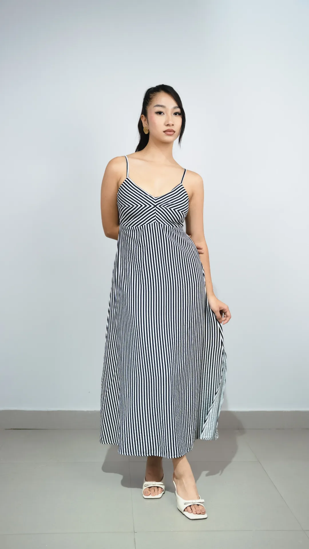 HB SS26-201 BREEZE STRIPE DRESS