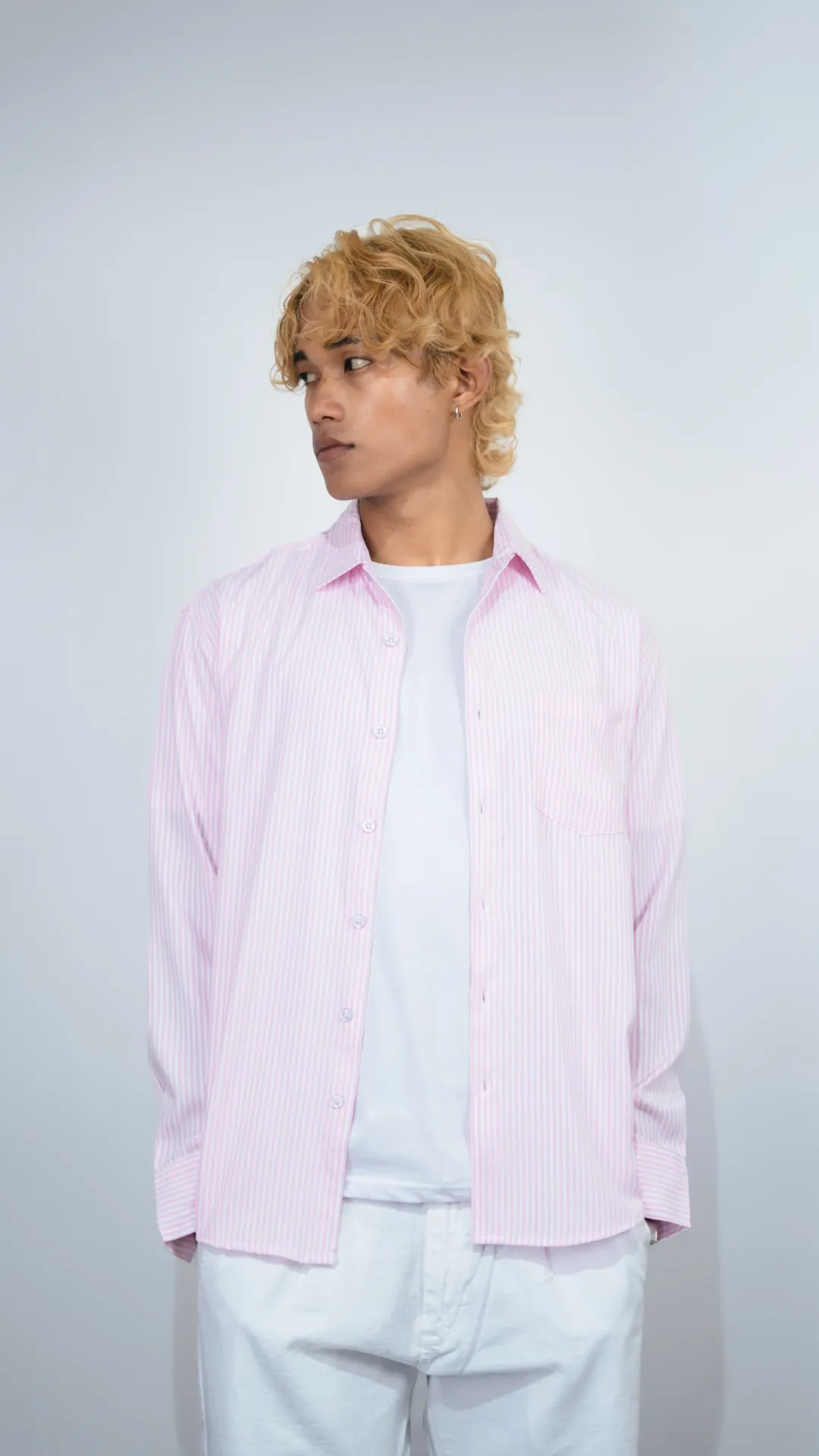 HBM SS26-51 AUGUST STRIPE SHIRT