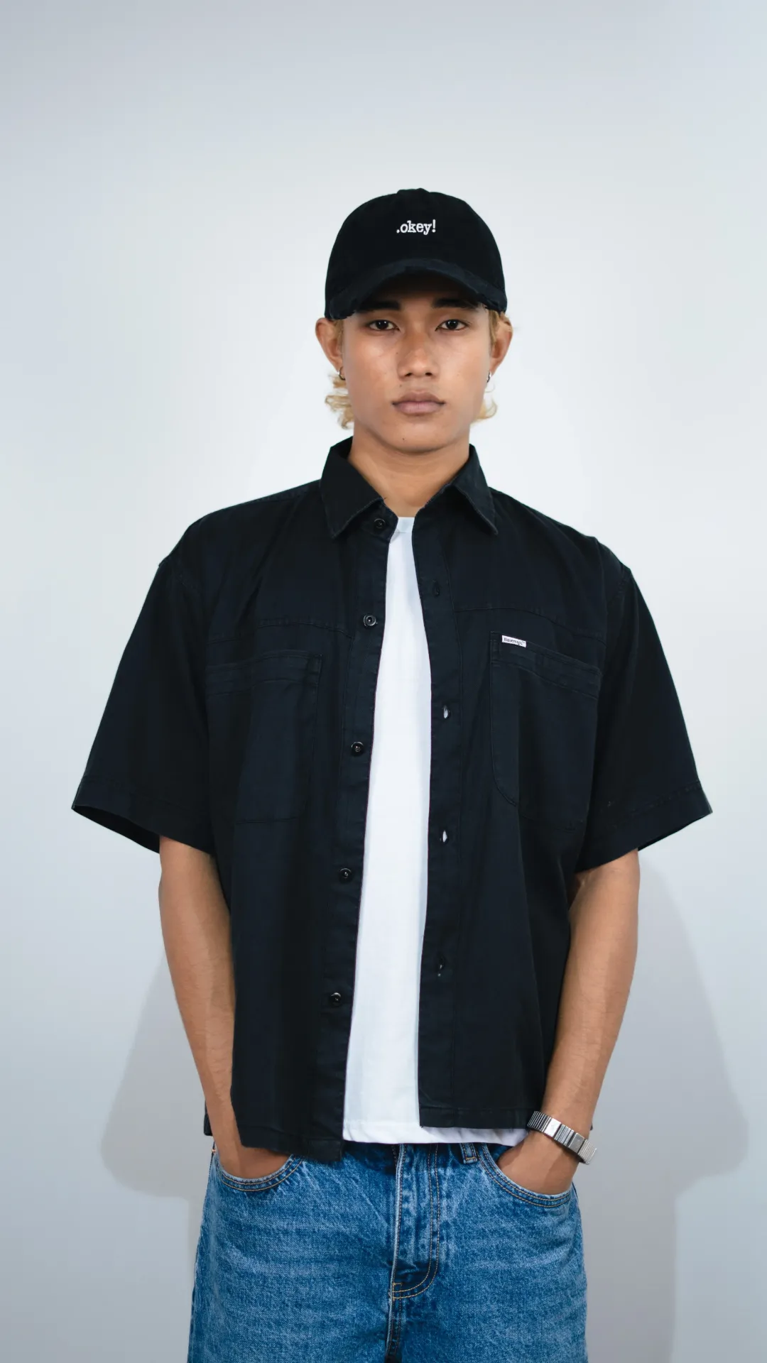 BMNL SS26-28 TWILL BOXY FIT SHIRT