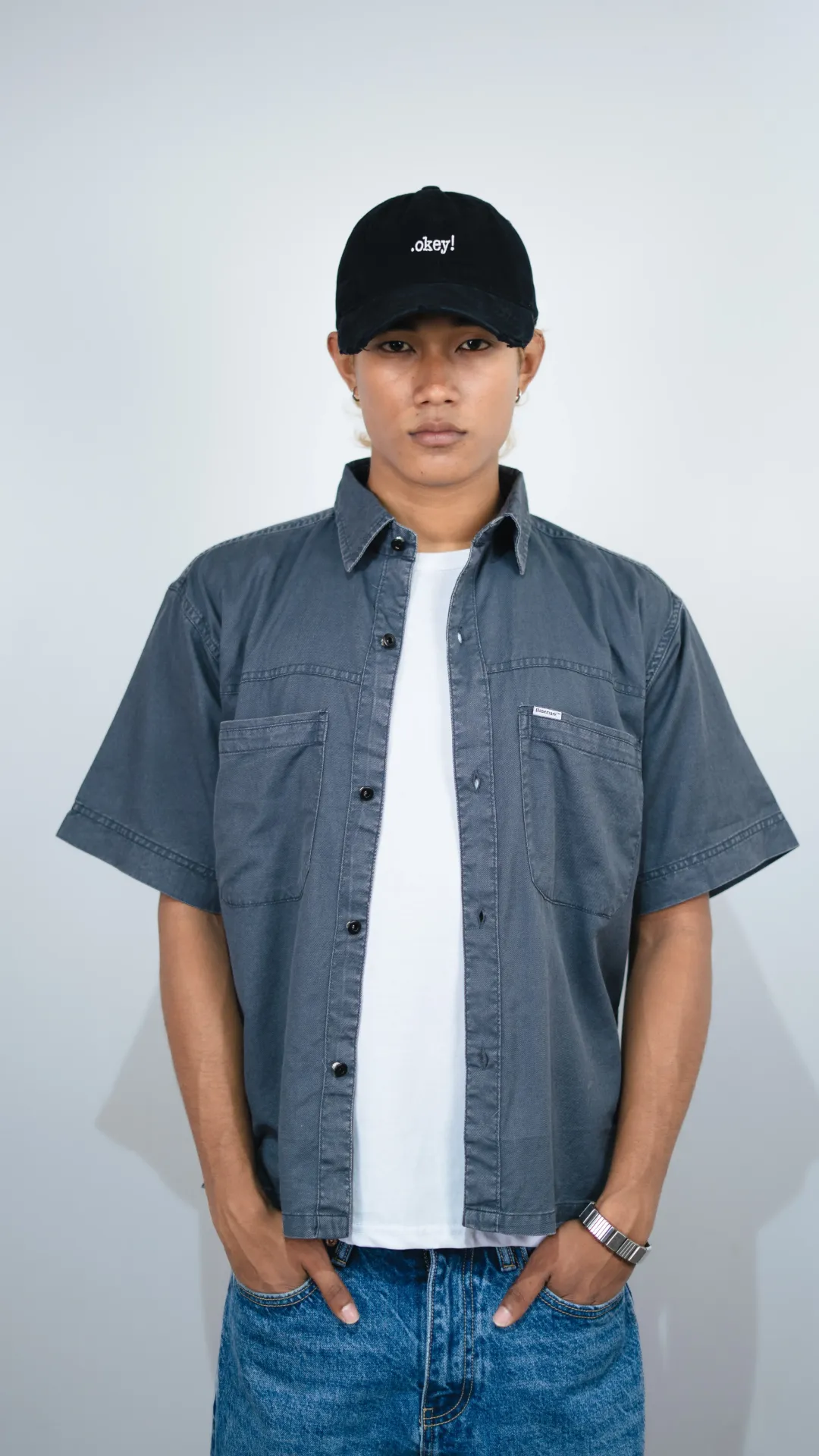 BMNL SS26-28 TWILL BOXY FIT SHIRT