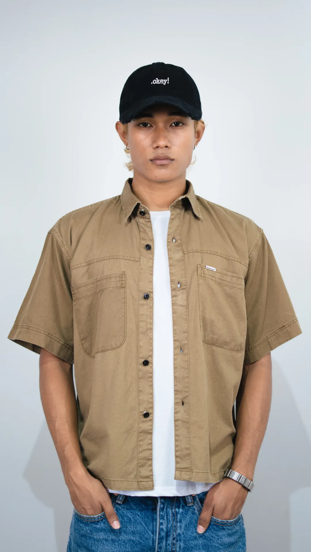 BMNL SS26-28 TWILL BOXY FIT SHIRT