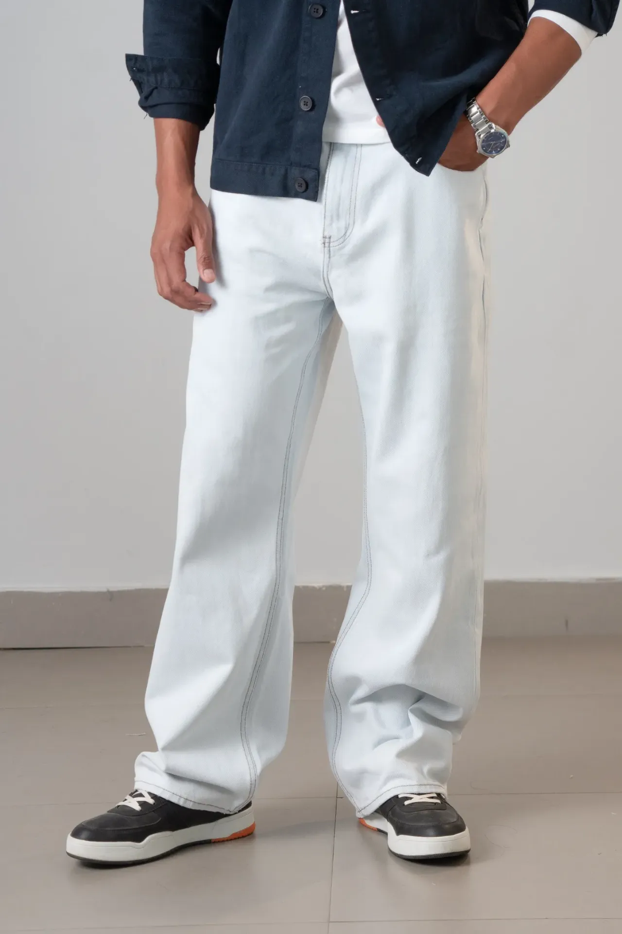 BGY-01 VINTAGE BAGGY JEANS