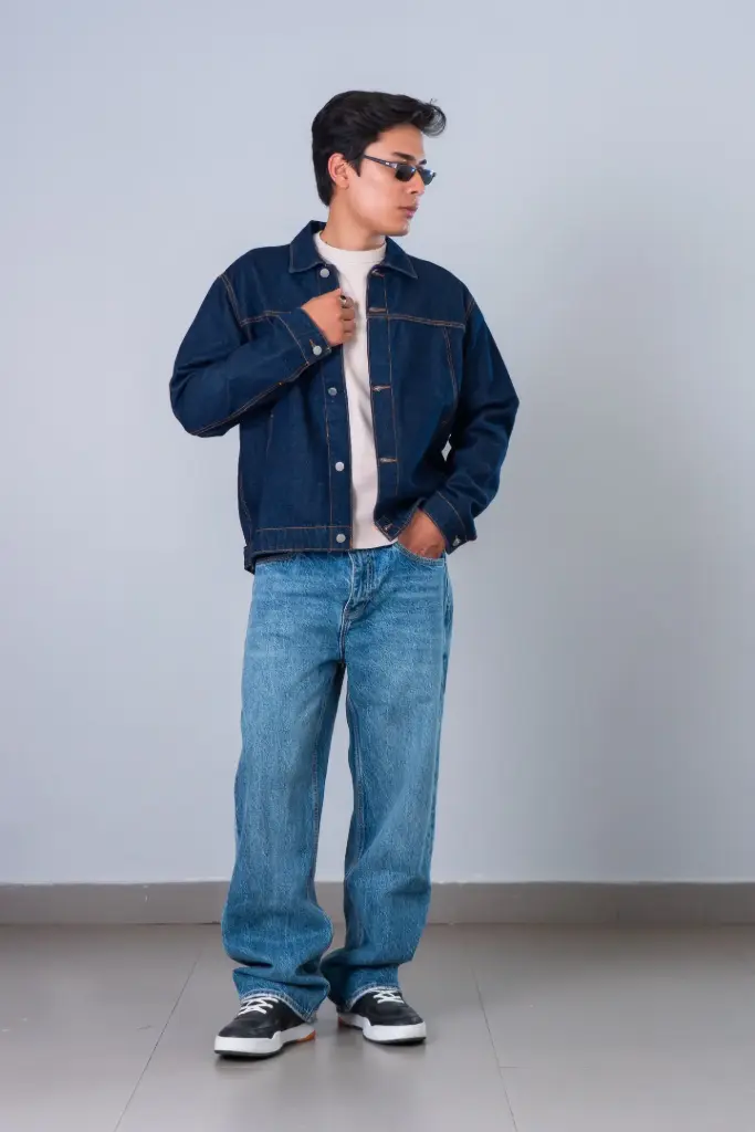BGY-02 BAGGY WIDE LEG JEANS