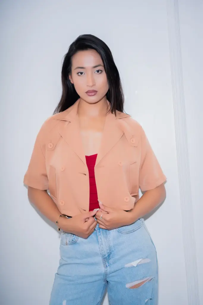 1180 CROP COAT