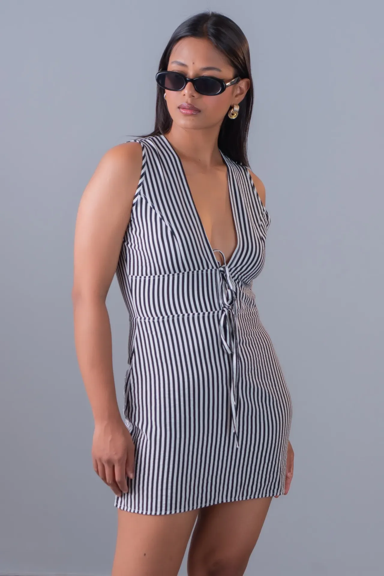 Story Stripe Dress
