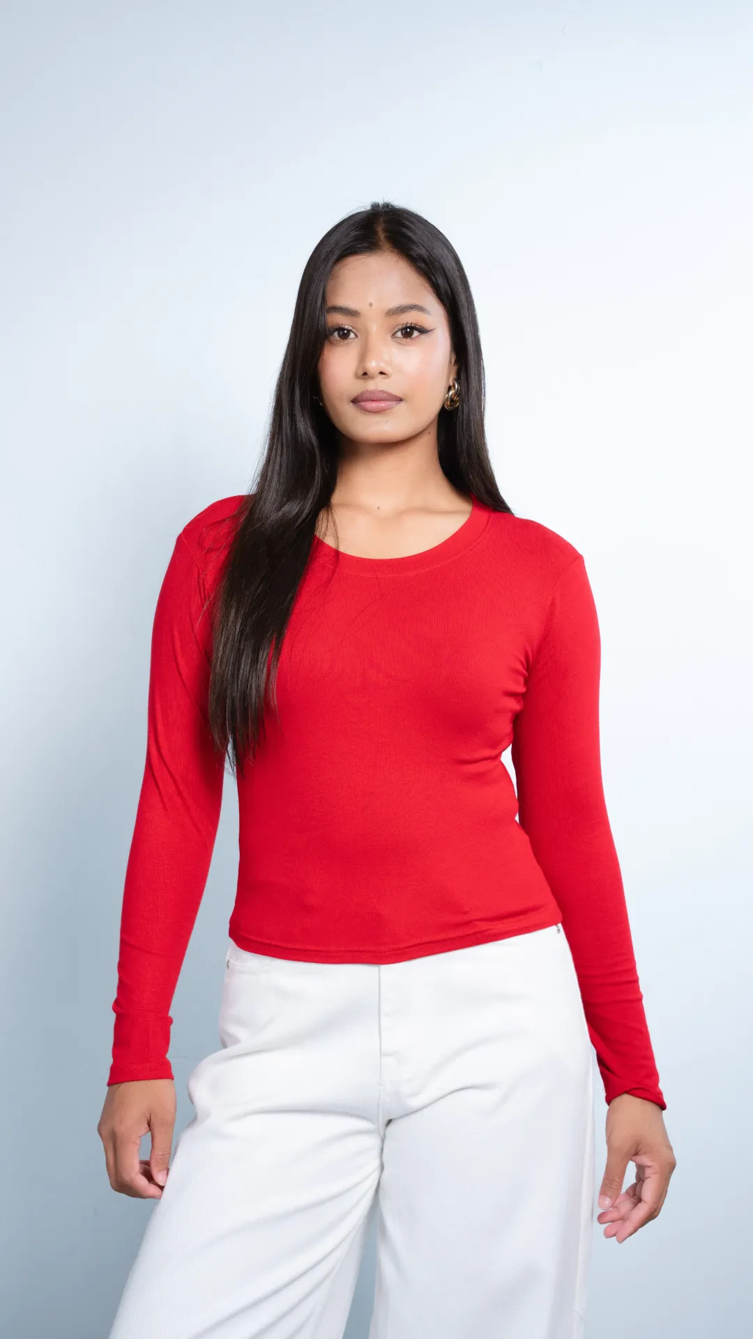 HB SS26-299 SOLID FS TEE